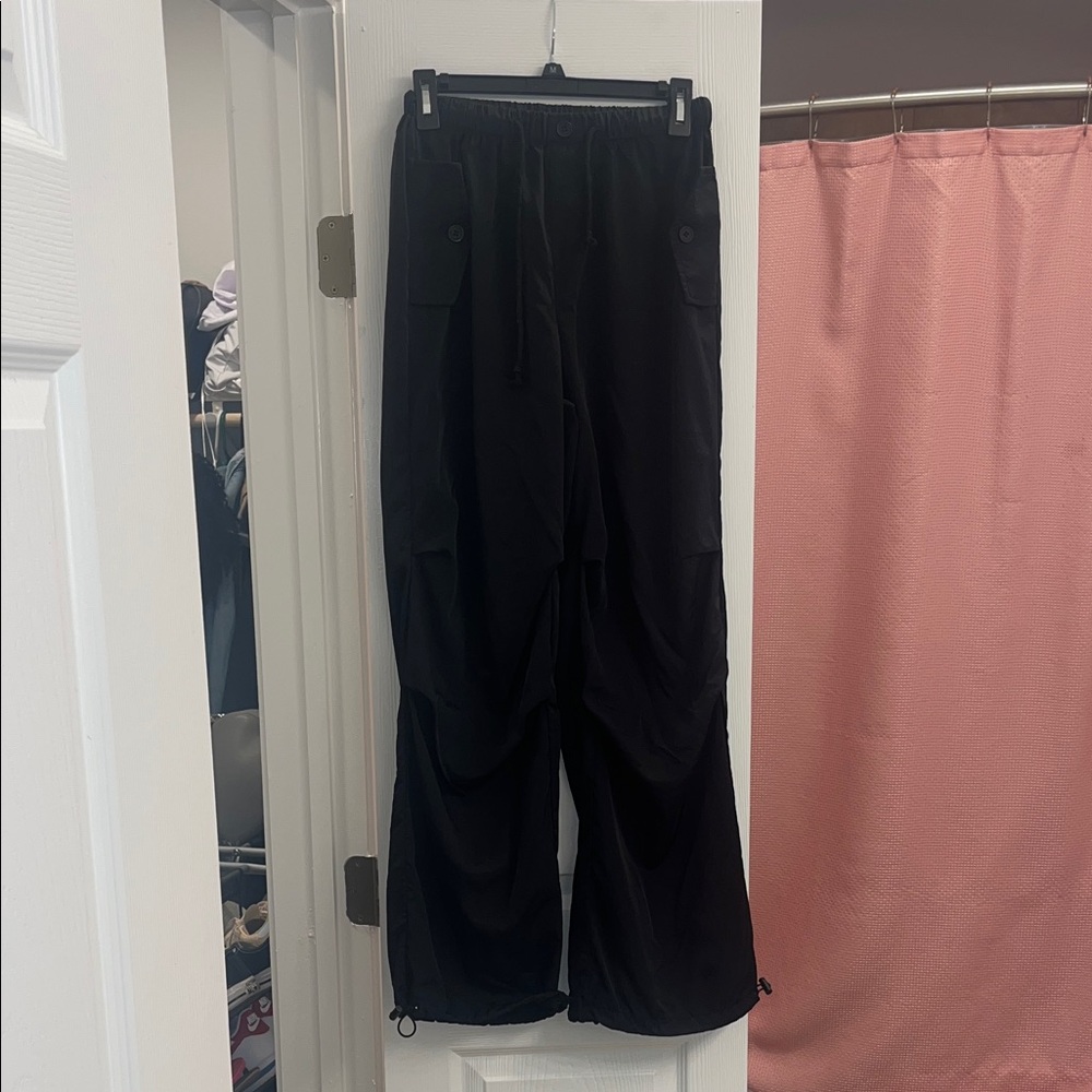 Black Cargo Pants